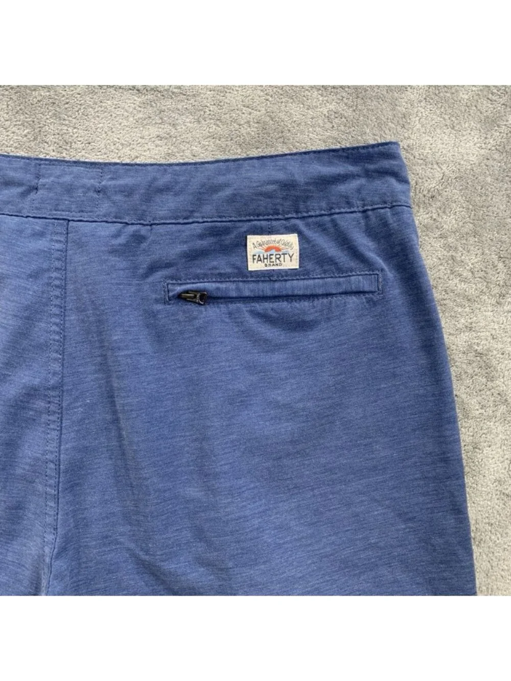 FAHERTY All Day Shorts Men's 35 Performance Stretch Golf Chino Hybrid Drawstring